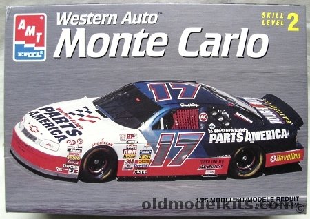 AMT 1/25 Western Auto Monte Carlo Race Car, 8404 plastic model kit